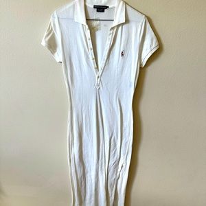 White Ralph Lauren dress size small.